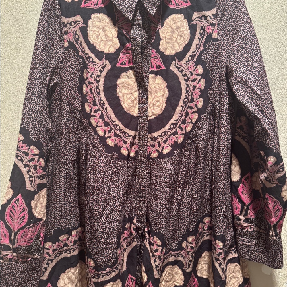 Free People Black Smell the Roses